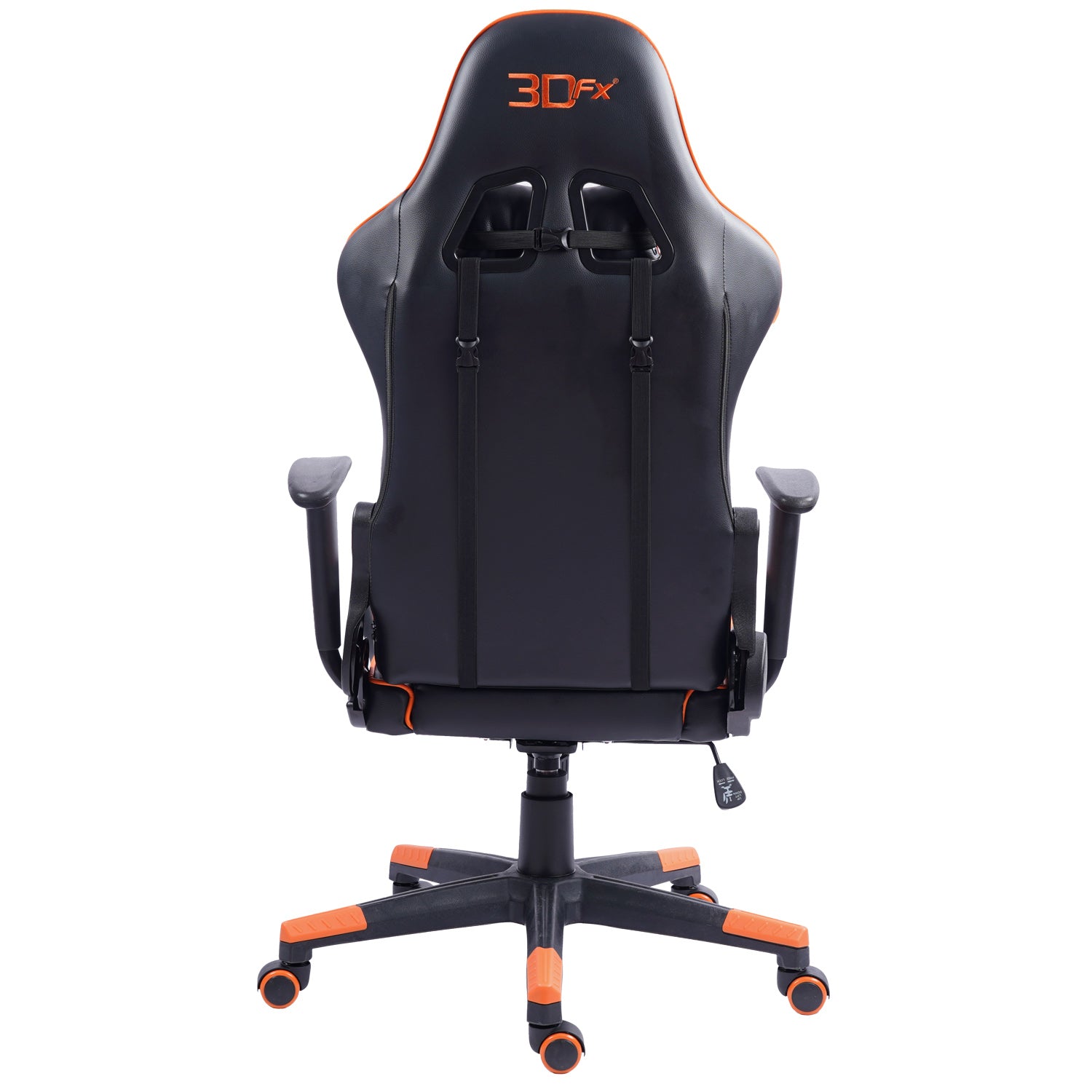 Silla Gamer Ergonomica 3dfx Gallaxher Negro Naranjo – imagen 5