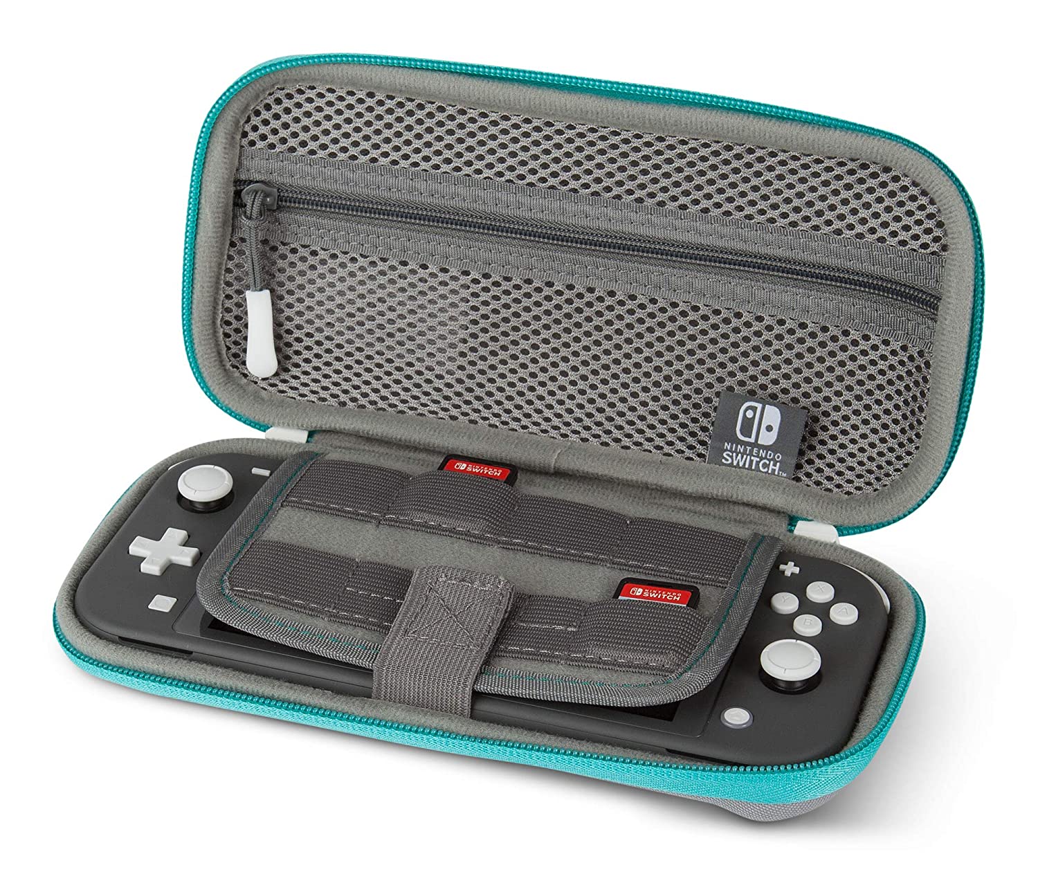 Bolso Protector Powera Nintendo Switch Lite Gris Celeste – imagen 3