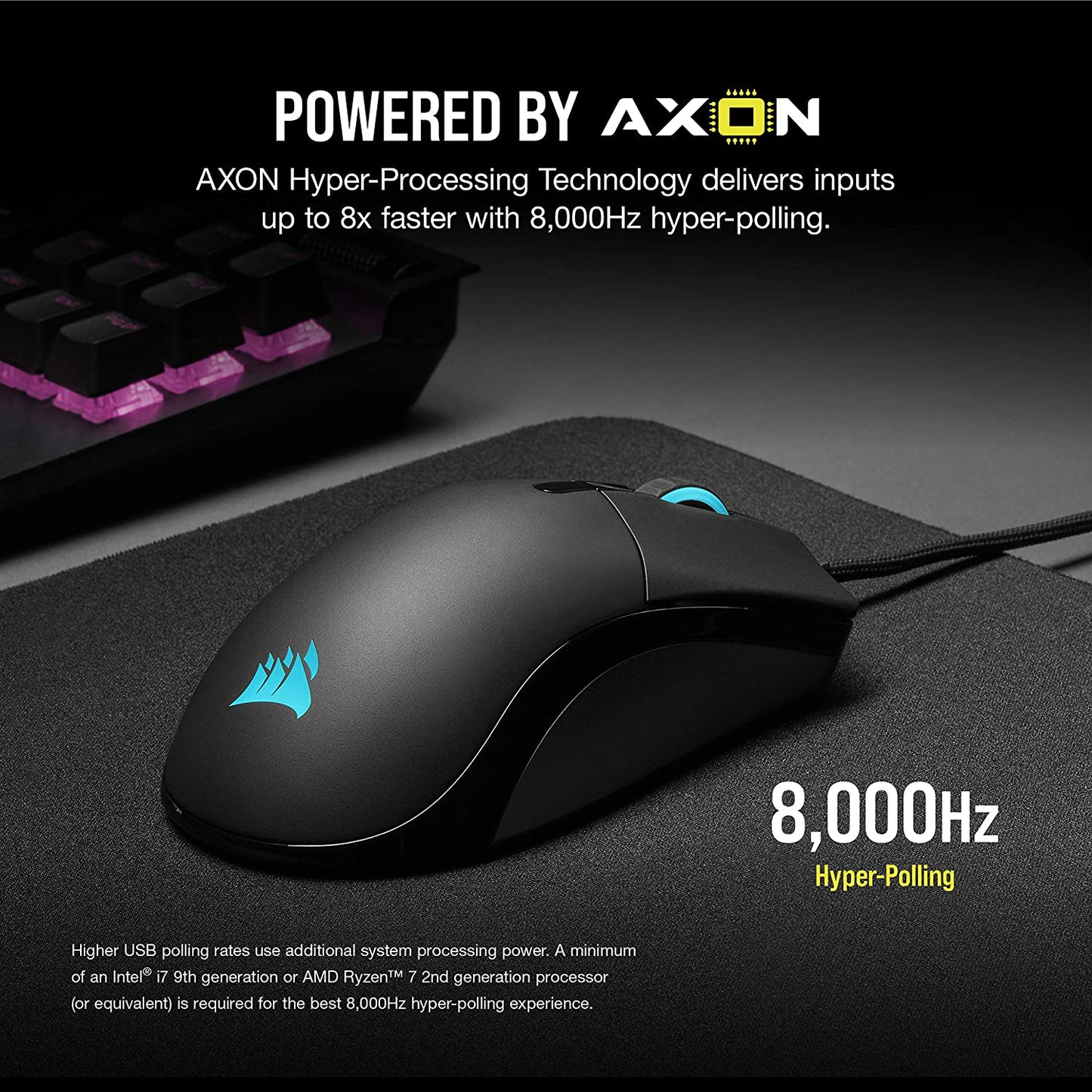 Mouse Gamer Corsair Sabre Pro Rgb 18000Dpi Negro – imagen 5