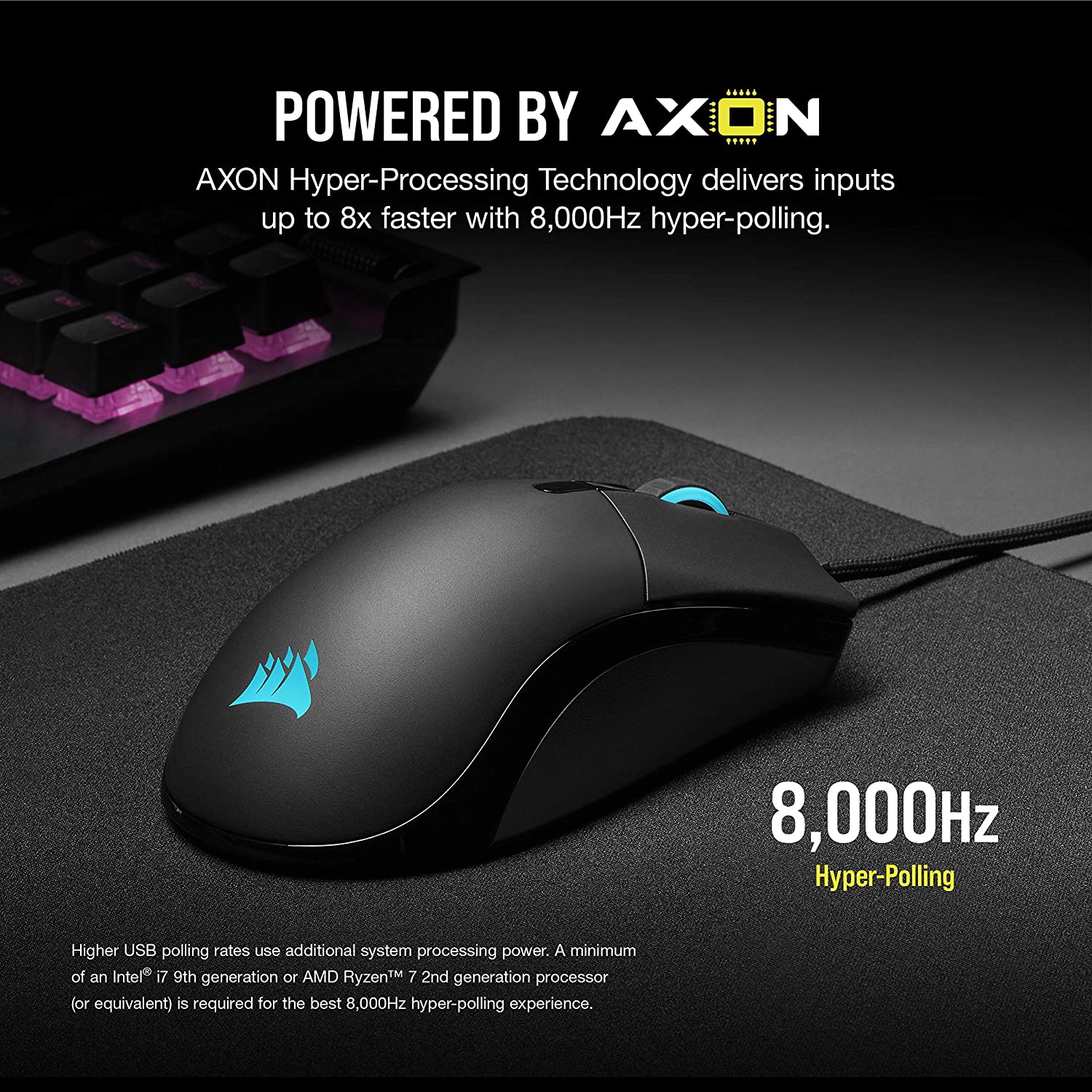 Mouse Gamer Corsair Sabre Pro Rgb 18000Dpi Negro – imagen 5