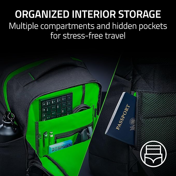 Mochila Razer Rogue 16 V4 Negro – imagen 3