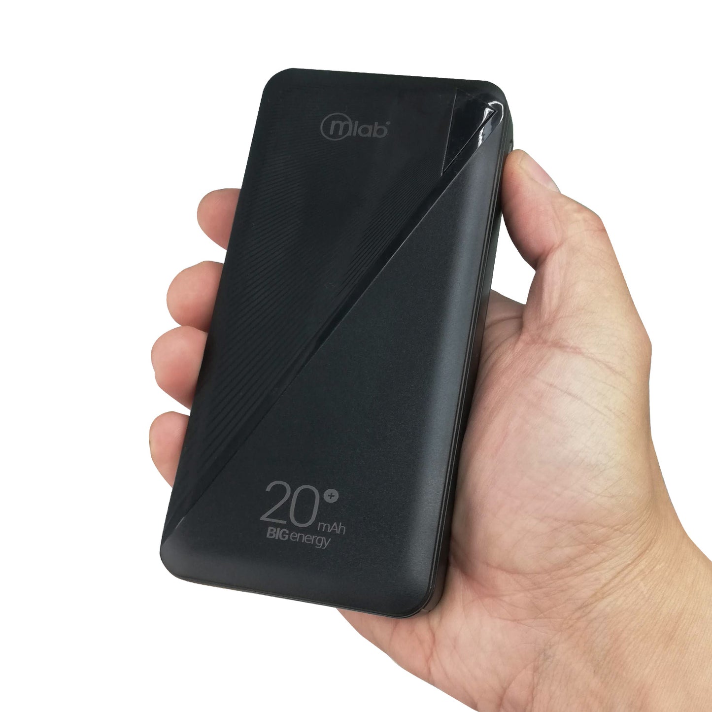 Bateria Portatil Powerbank Big Energy 20.000mAh Negro – imagen 3