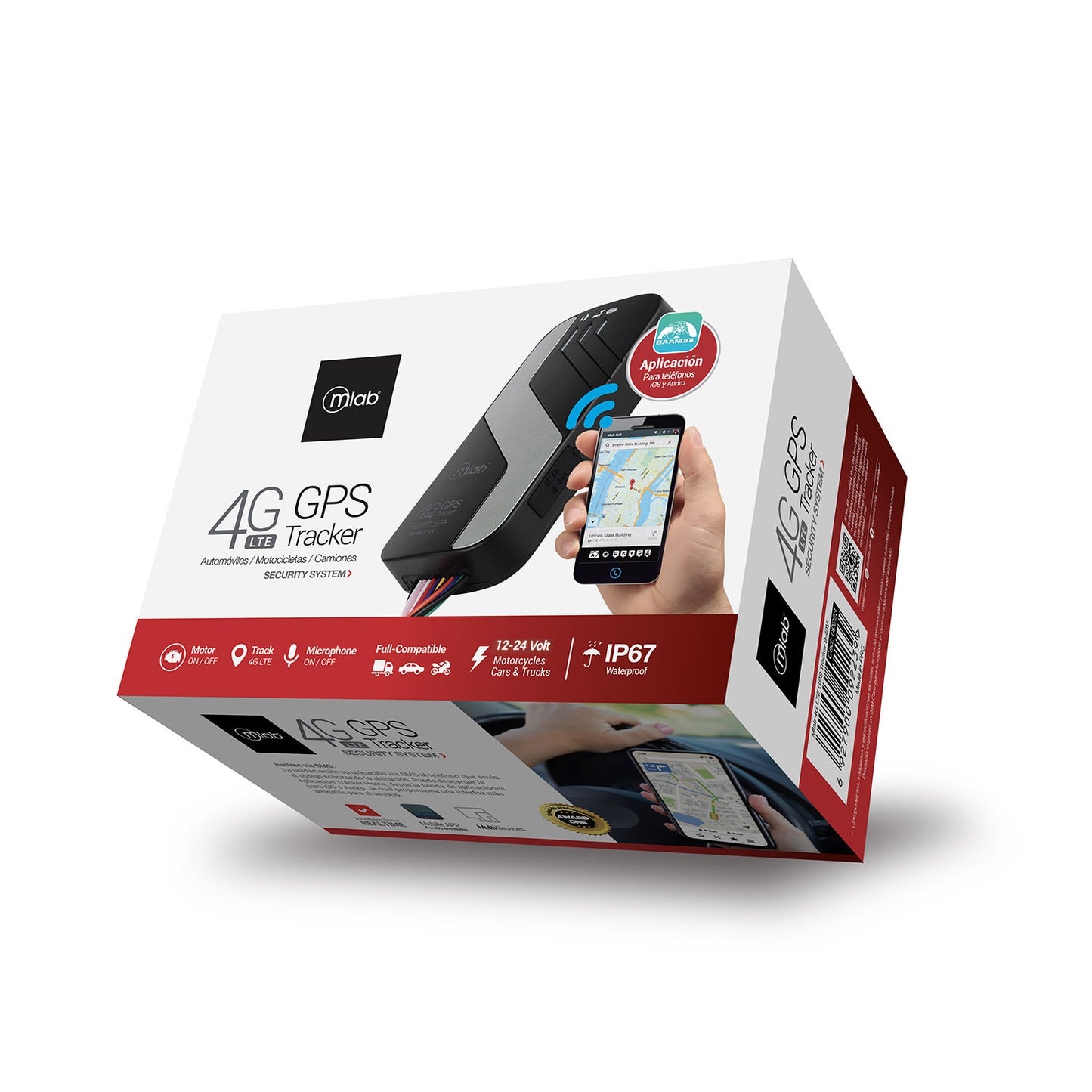Gps Para Vehículos Tracker 4G Lte 9223 Negro – imagen 5