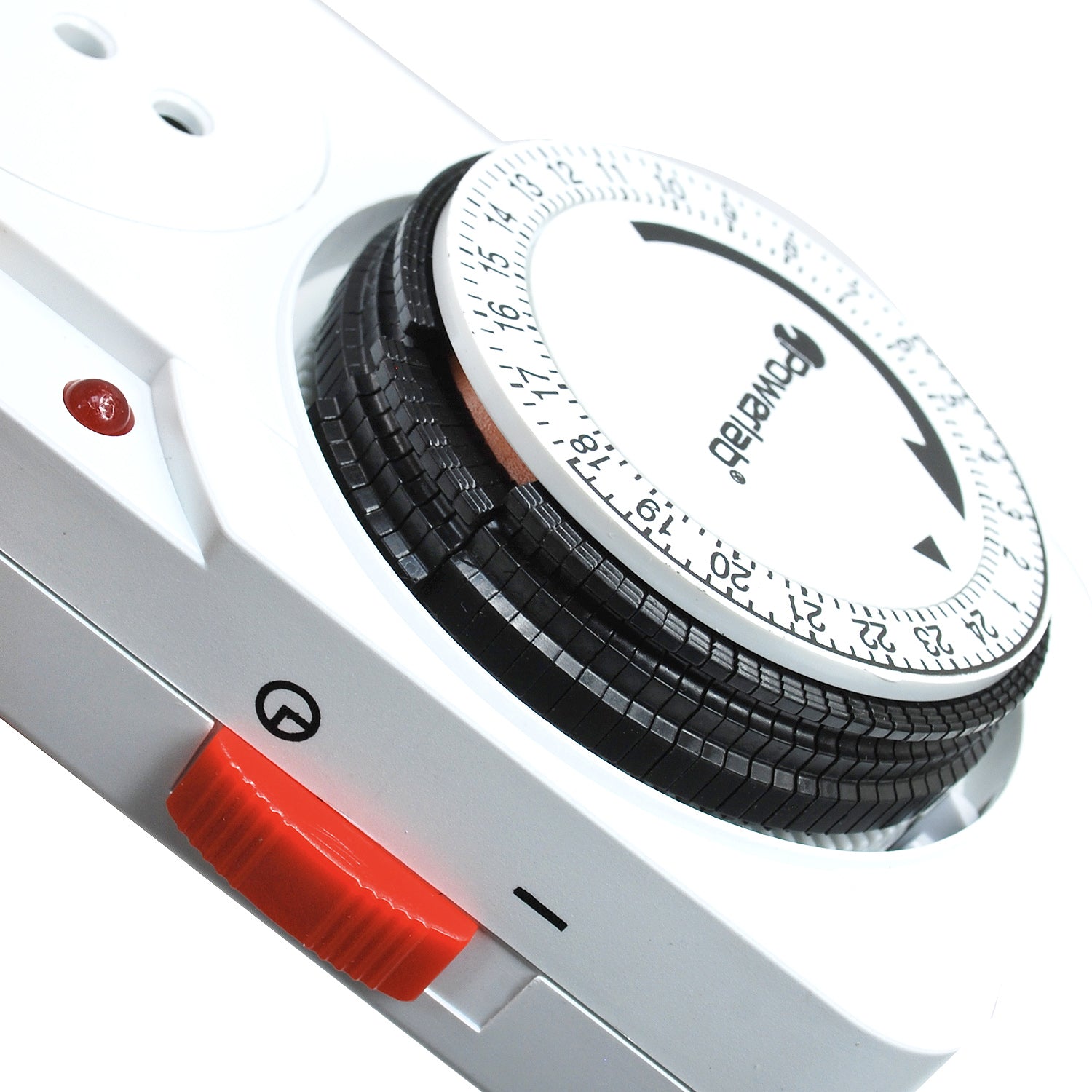 Temporizador Programable 24 Horas 2300w 220v Powerlab Blanco – imagen 3