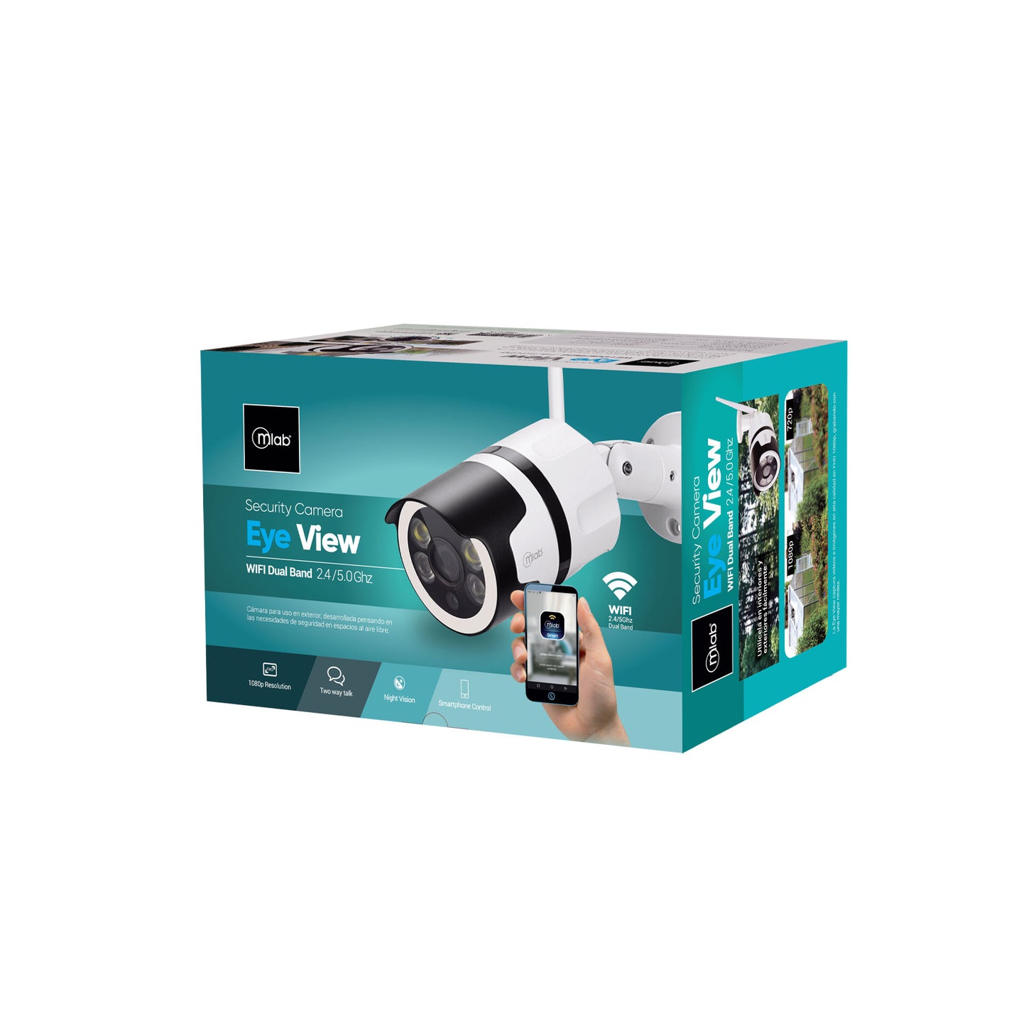 Cámara Wifi Video Security Cam Eye View Dual Band 2.4 / 5.0 Ghz – imagen 4