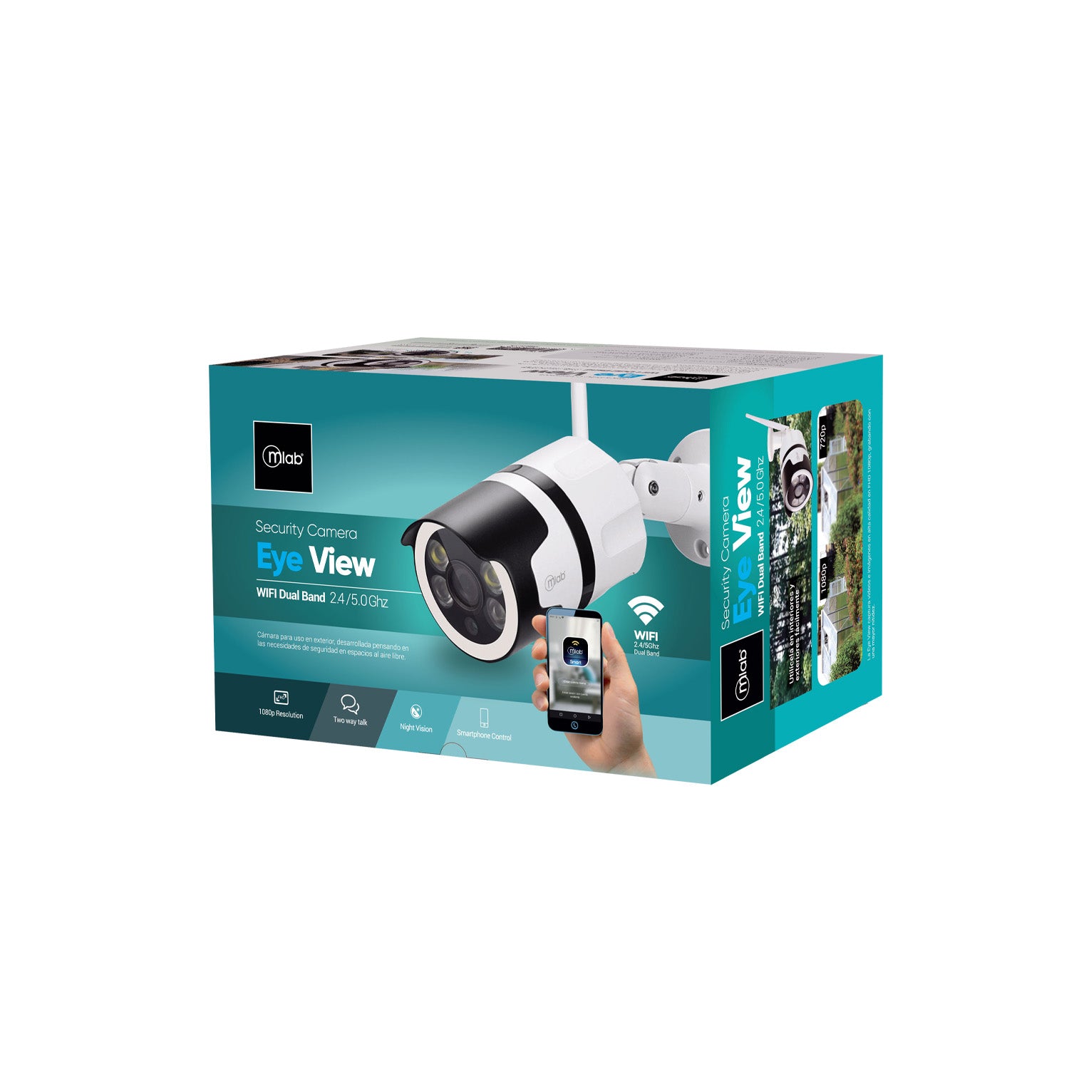 Cámara Wifi Video Security Cam Eye View Dual Band 2.4 / 5.0 Ghz – imagen 4