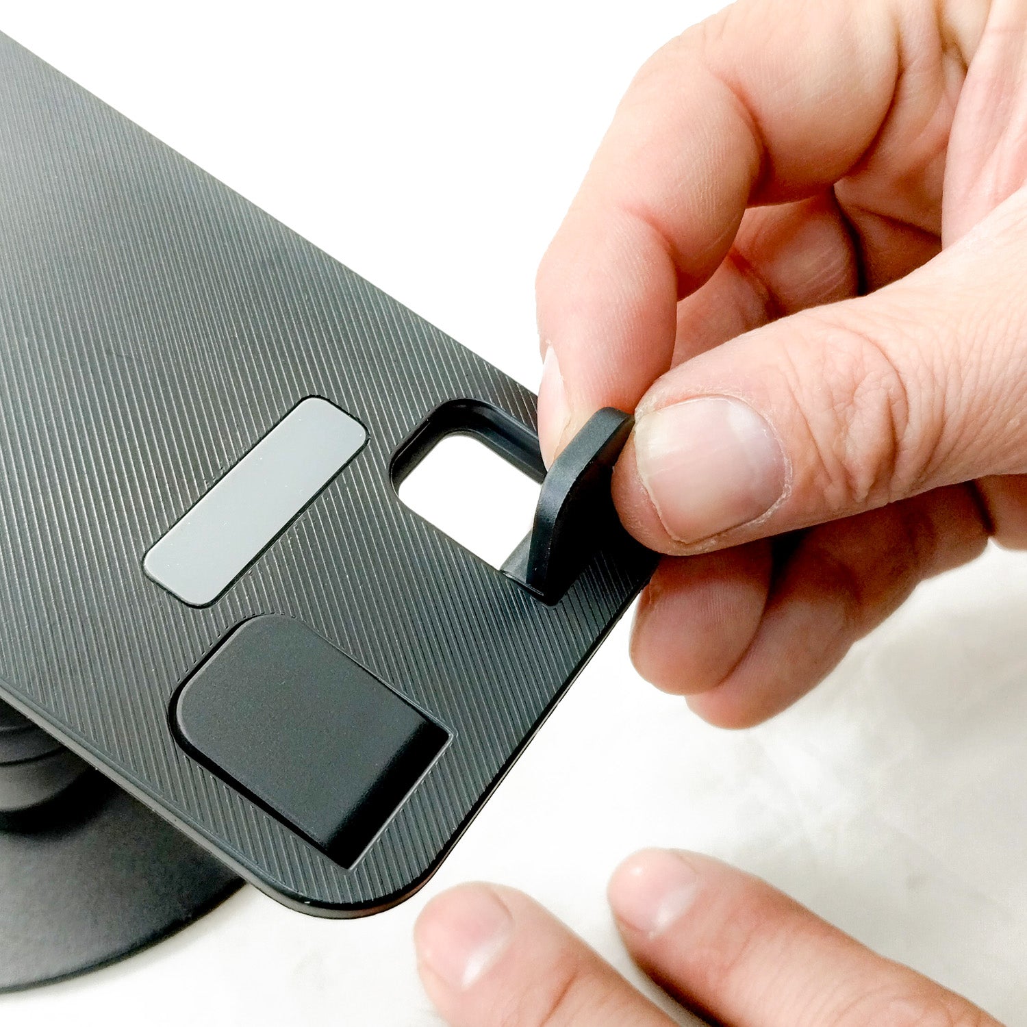 Soporte Escritorio Para Smartphone Tablet Microlab 360 Mod 9285 Negro – imagen 5