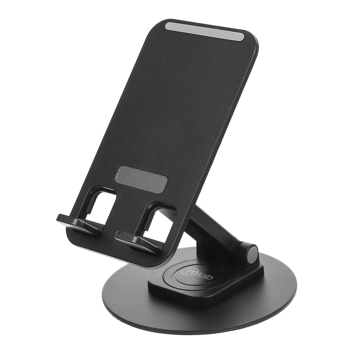 Soporte Escritorio Para Smartphone Tablet Microlab 360 Mod 9285 Negro – imagen 3