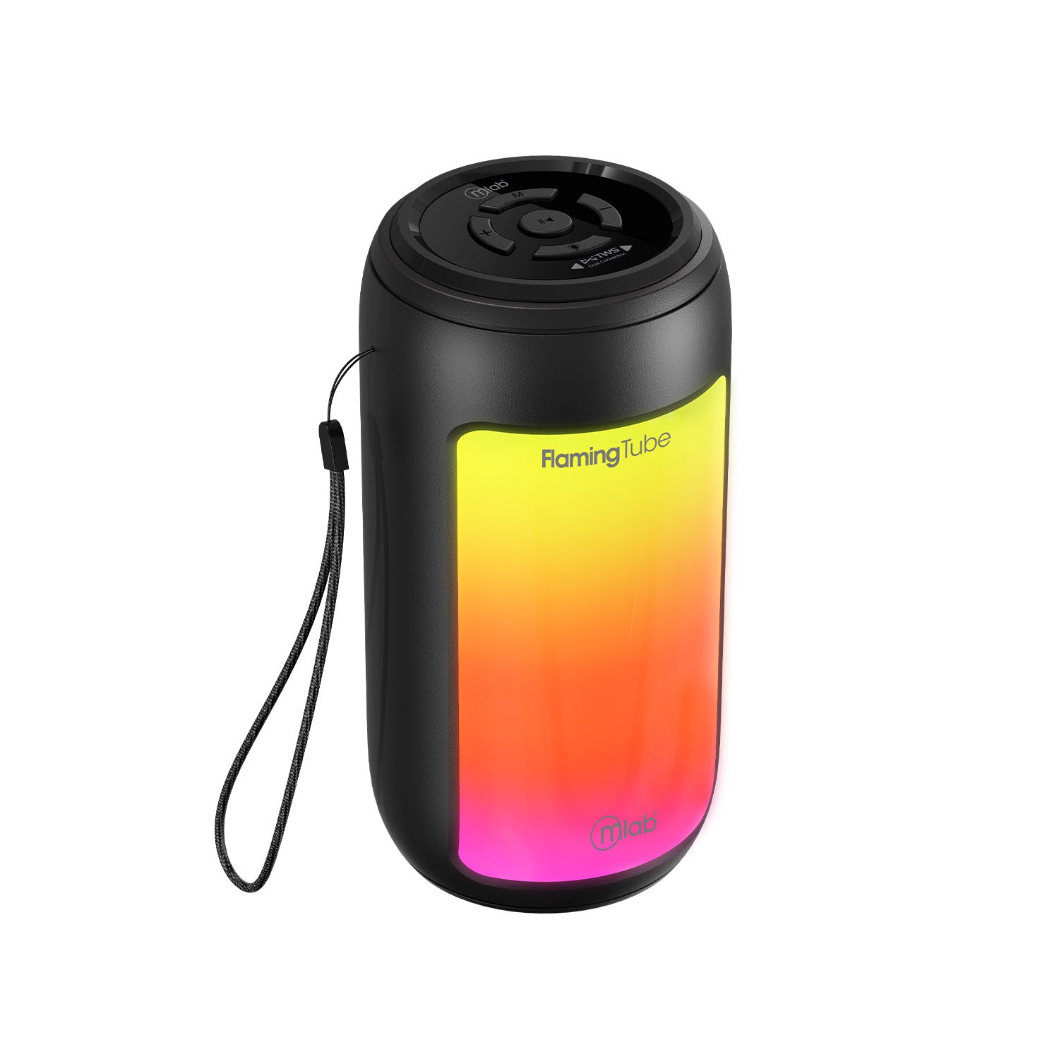 Parlante Bluetooth Microlab Parlante Tws Flaming Tube Mod 9289 Negro – imagen 3