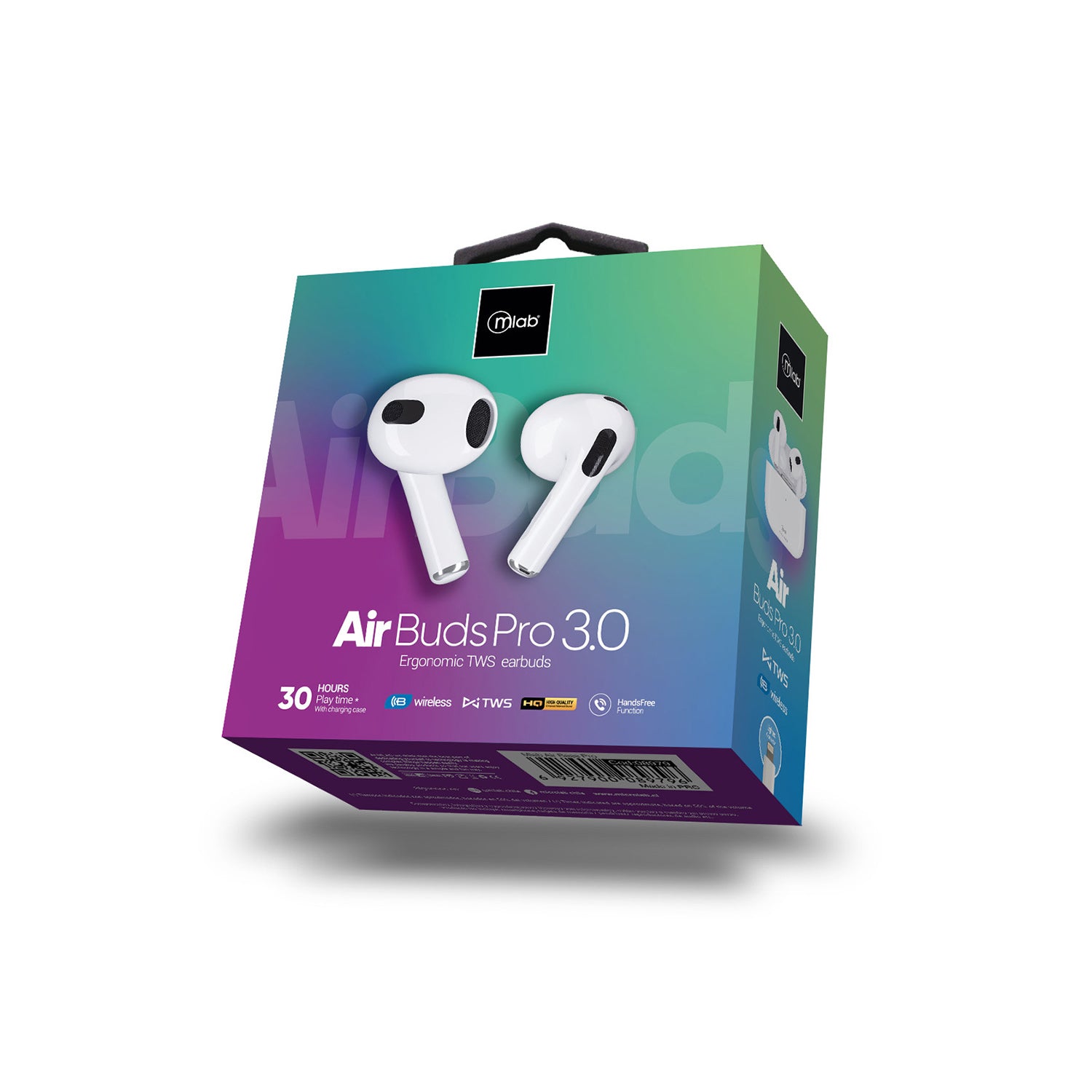 Audífonos Bluetooth Tws Air Buds Pro 3.0 Mod 9309 Blanco – imagen 2