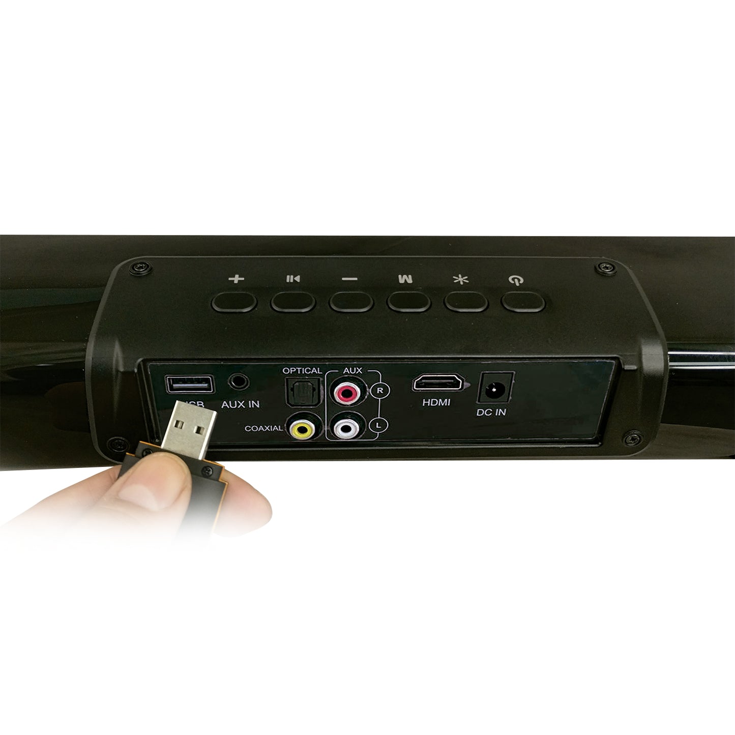 Parlante Soundbar Microlab Flaming Smoke Hdmi Optico Bluetooth Sb-500 – imagen 3