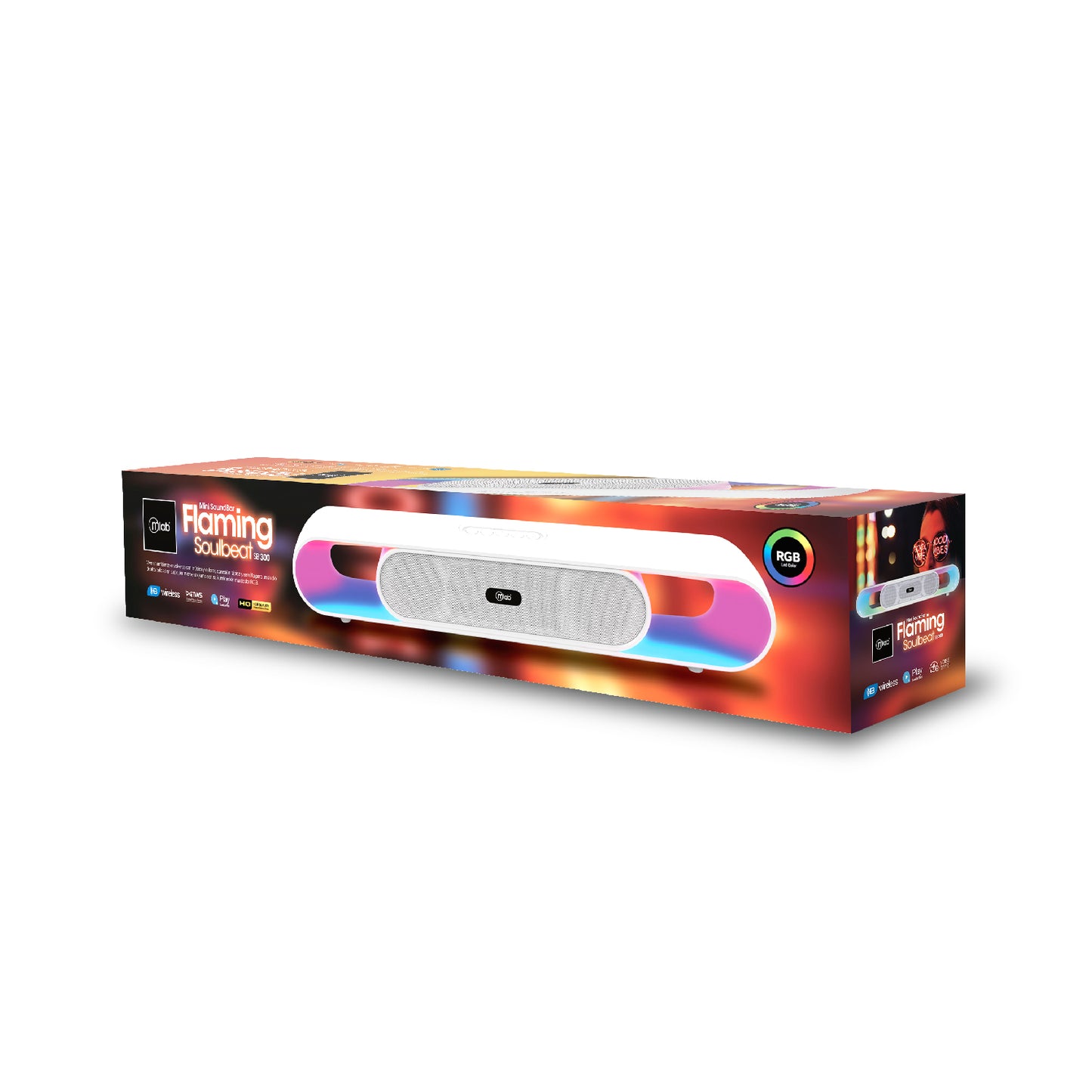 Parlante Soundbar Microlab Flaming Soulbeat Tws SB-300 – imagen 4