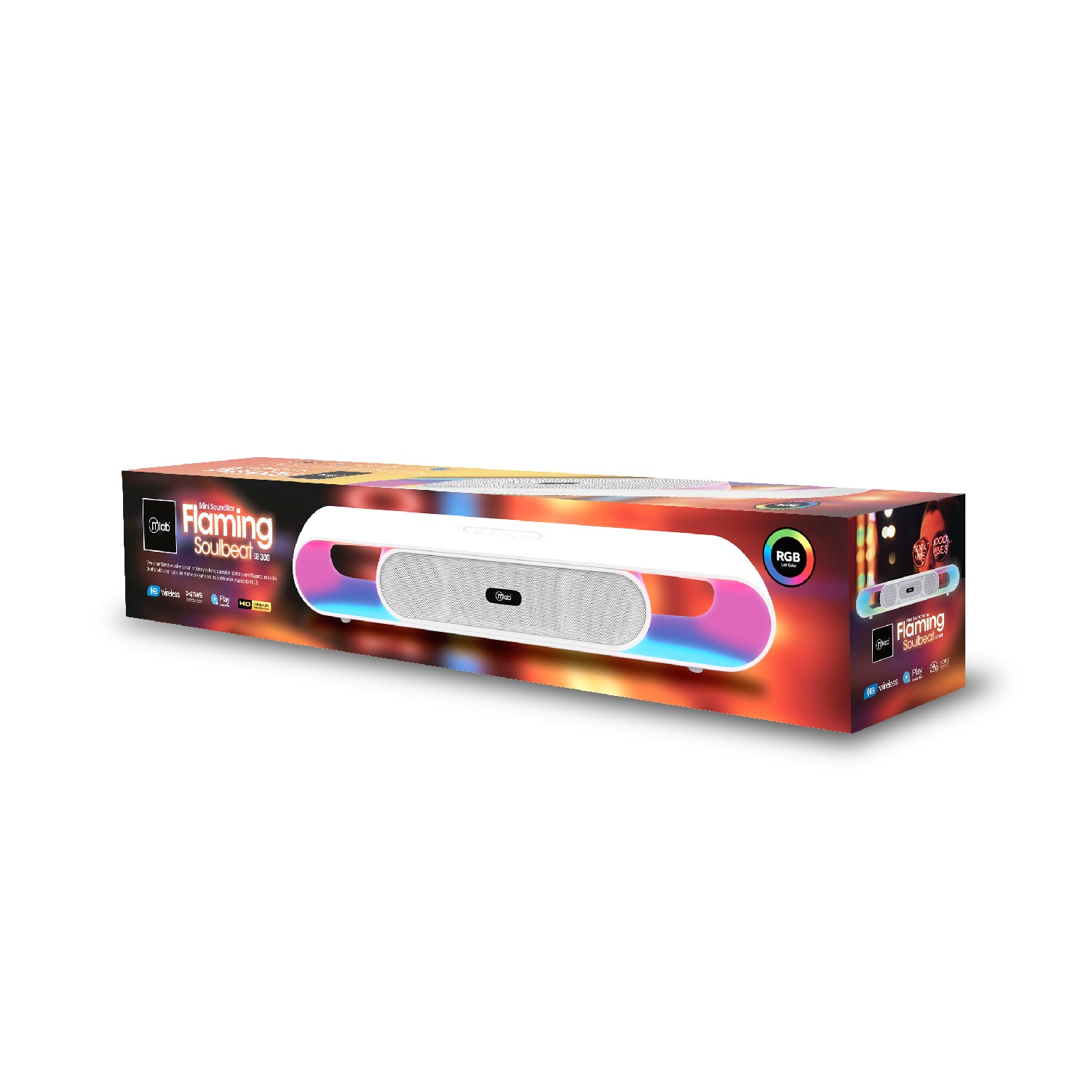 Parlante Soundbar Microlab Flaming Soulbeat Tws SB-300 – imagen 4