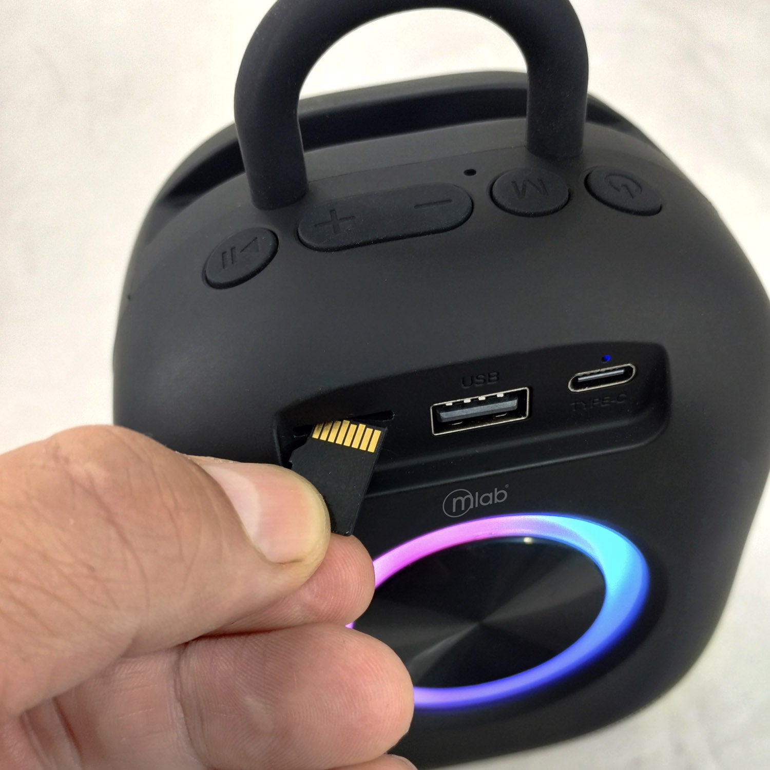 Parlante Bluetooth Microlab Tws Energy+ Bass Negro – imagen 2