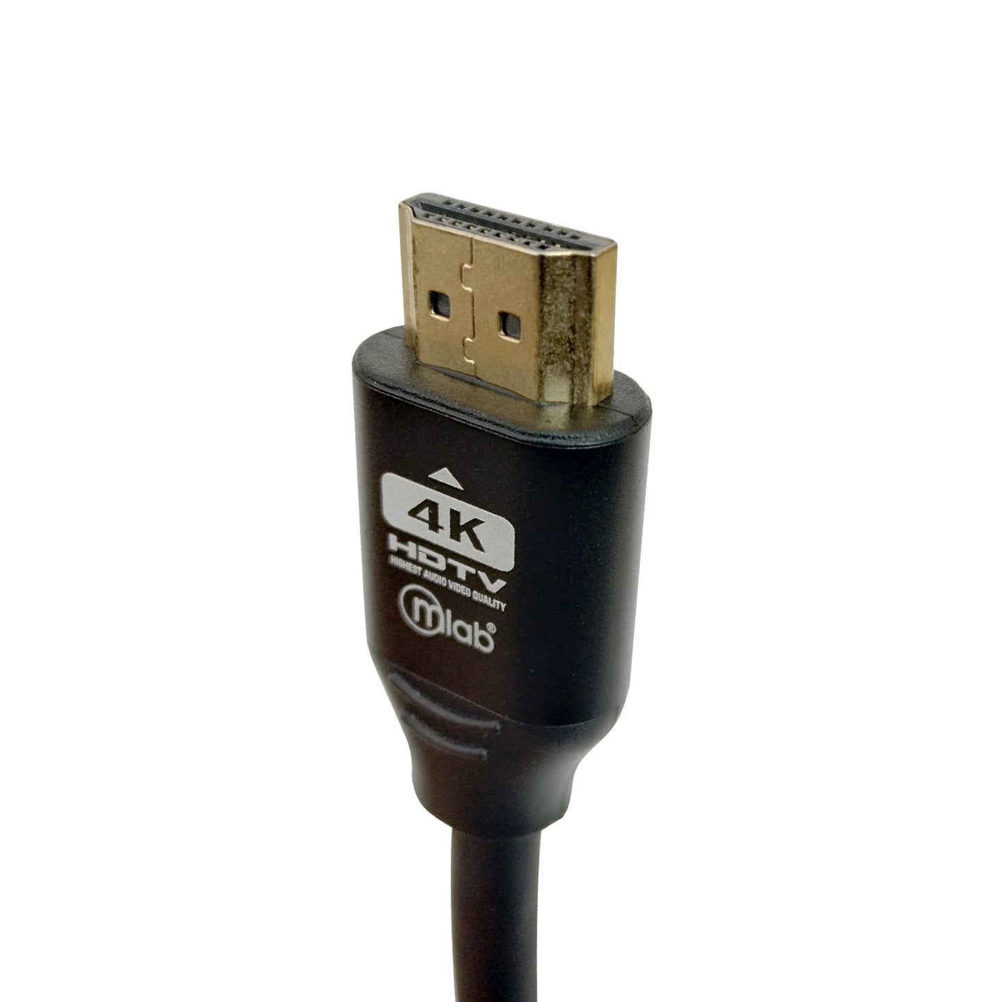 Cable Hdmi a Hdmi 4k 1080p 2 Metros Microlab Negro – imagen 3