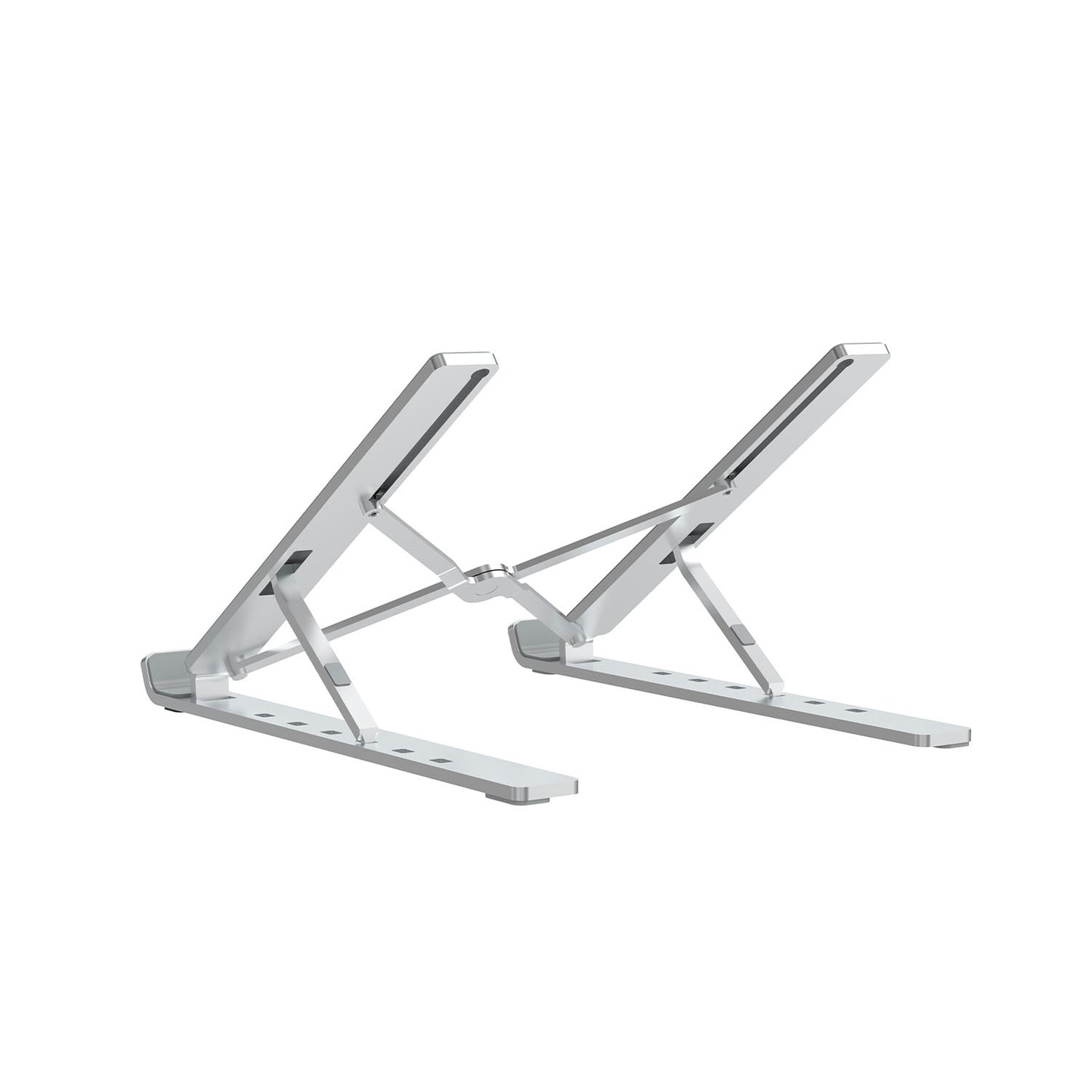 Soporte Stand Aluminio Notebook Portatil Microlab 9381 Gris – imagen 4
