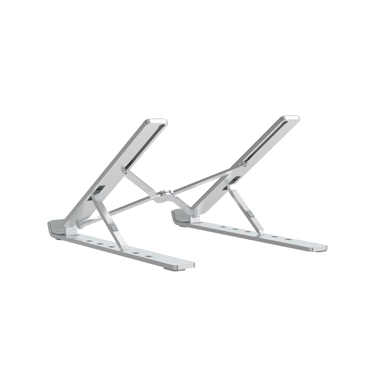 Soporte Stand Aluminio Notebook Portatil Microlab 9381 Gris – imagen 4
