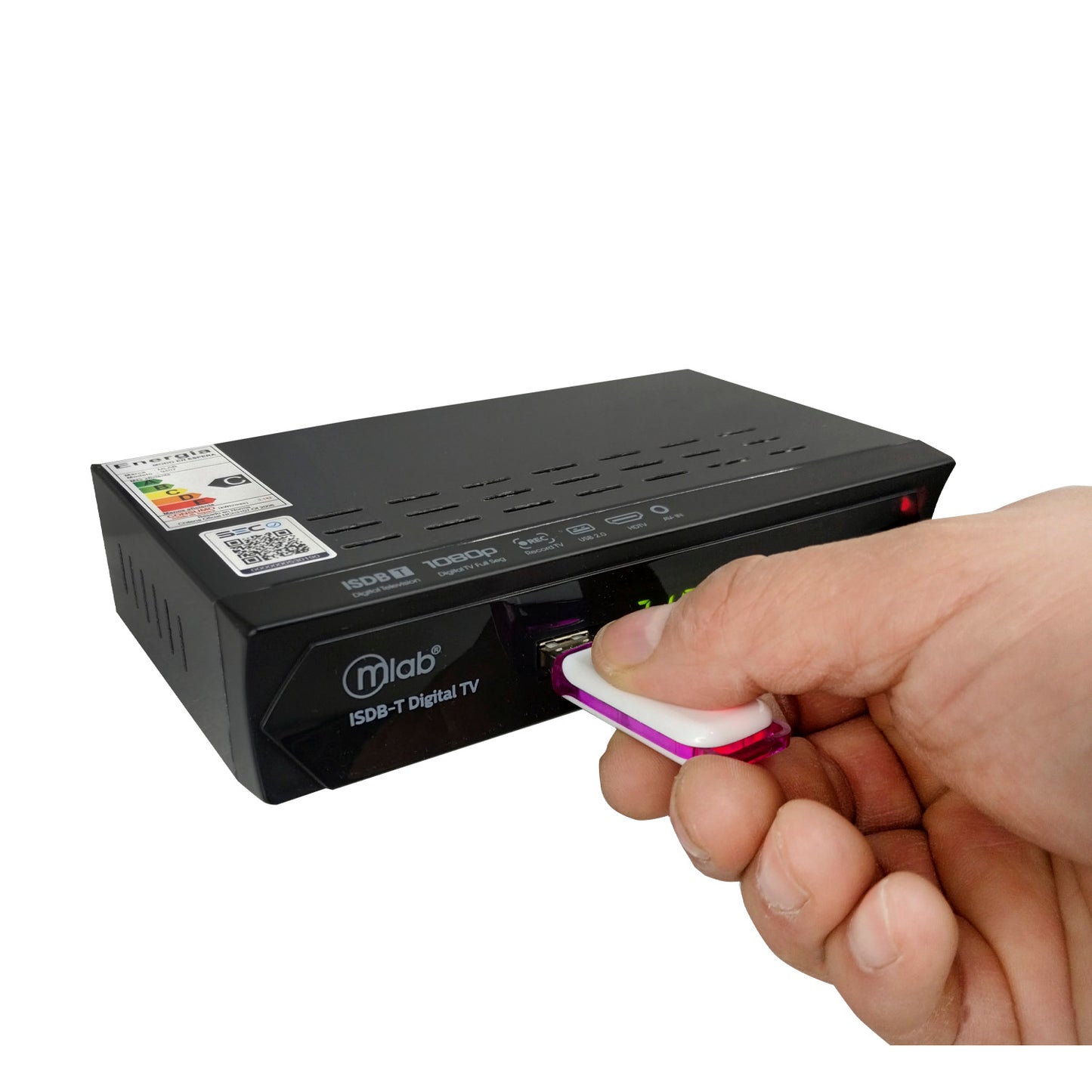 Decodificador Digital TV ISDB-T 1080p PVR Hdmi Usb Mlab – imagen 4
