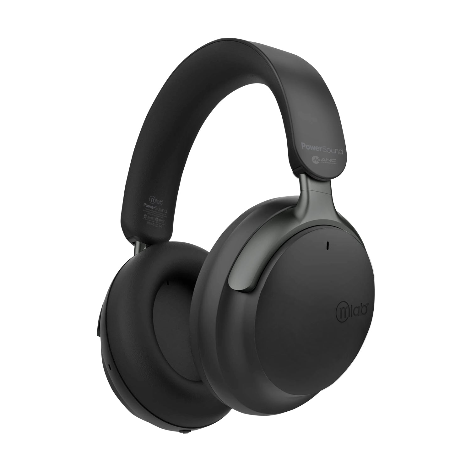 Audifonos On Ear Bluetooth Microlab Anc Power Sound 9454 Negro