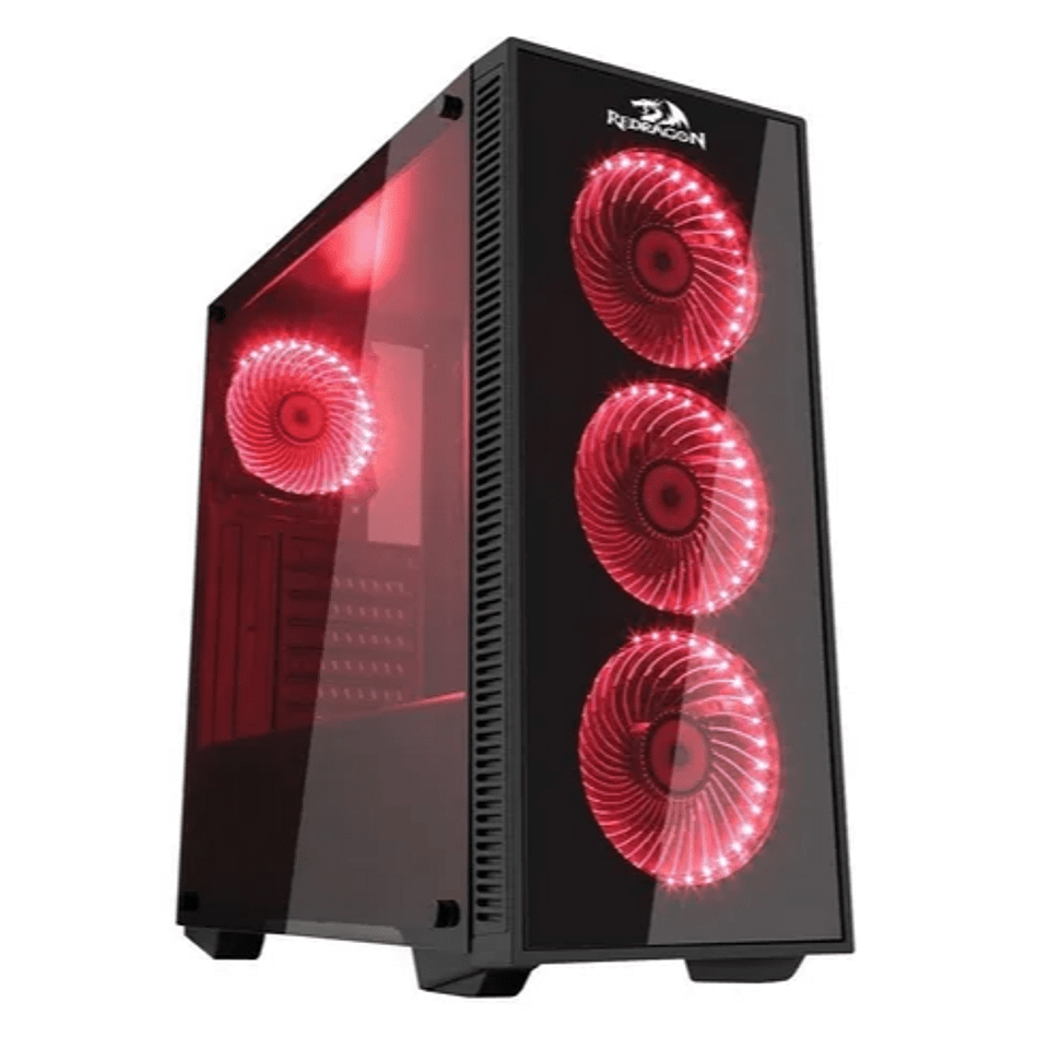 Gabinete Gamer Redragon Sideswipe GC-601 Pro Negro – imagen 3