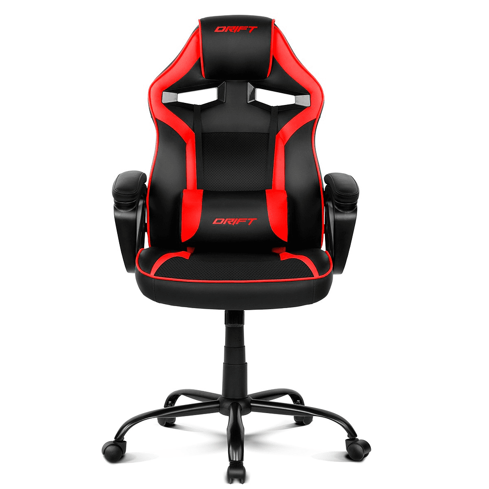 Silla Gamer Drift Dr50 Negro Rojo – imagen 4