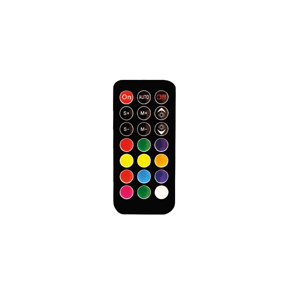 Controlador ARGB + Control Remoto Hype Legend Negro – imagen 2