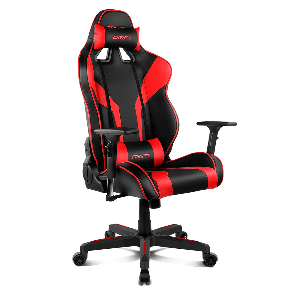 Silla Gamer Drift Dr111 Negro Rojo – imagen 4