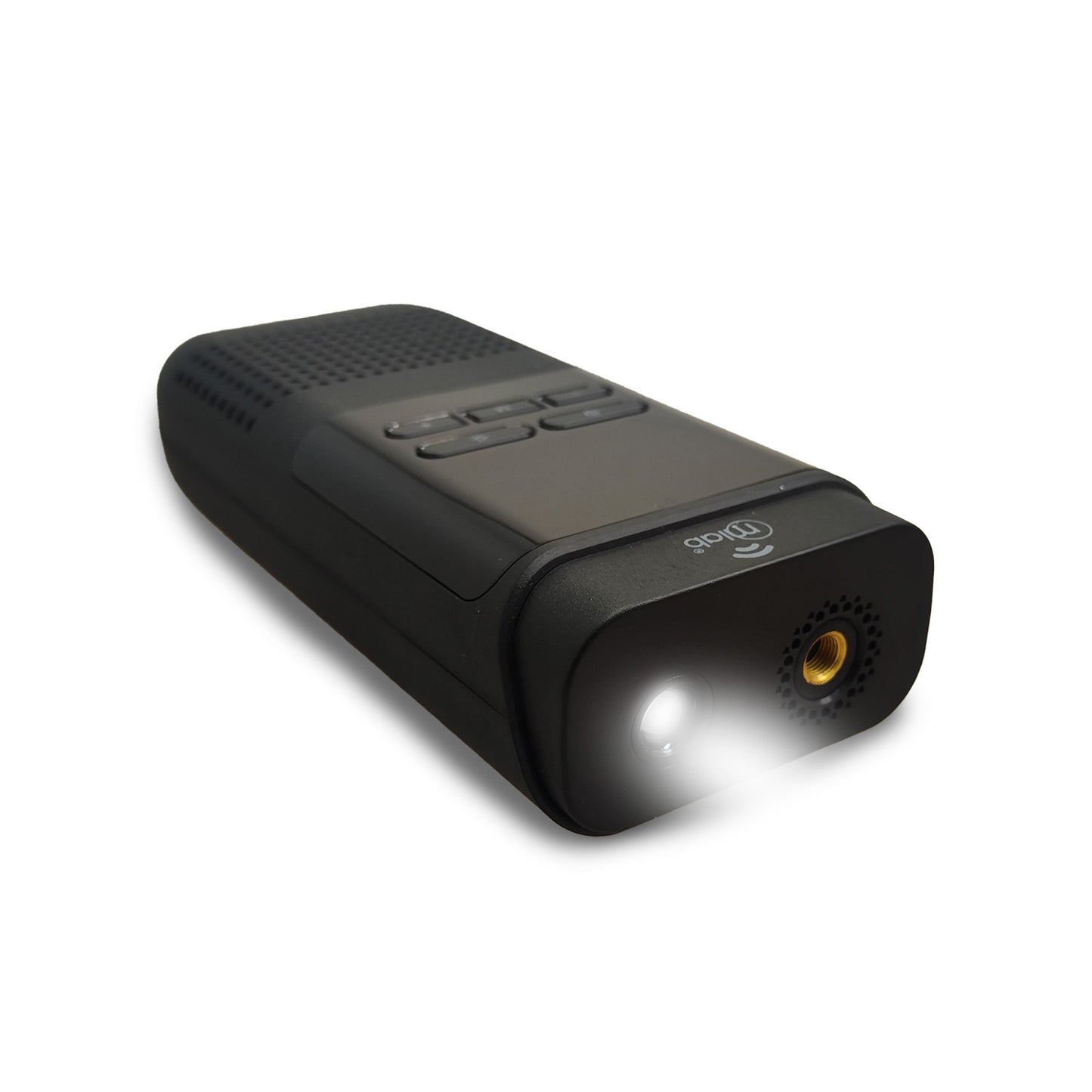 Compresor Powerbank Portatil Air Mlab 4000 Mah Linterna Negro – imagen 4