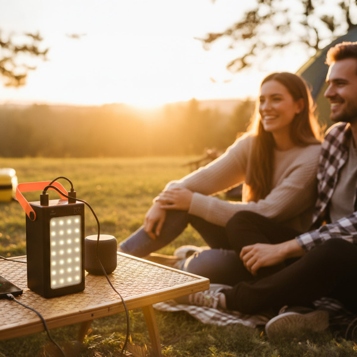 Powerbank Mlab Gigantic Light 70.000mAh Carga Rápida 22.5W Linterna LED