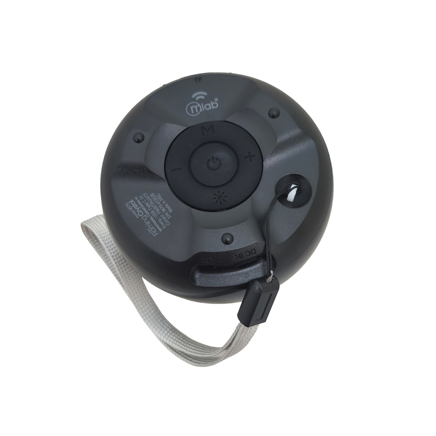 Parlante Bluetooth Mlab 9676 Mini Flaming Crystal 5w Tws Negro – imagen 3