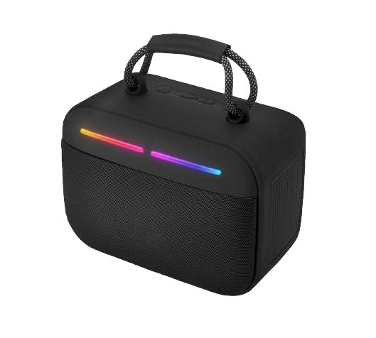 Parlante Bluetooth Mlab 9680 Wavesound Bass 8w Tws Radio Usb Tf Negro