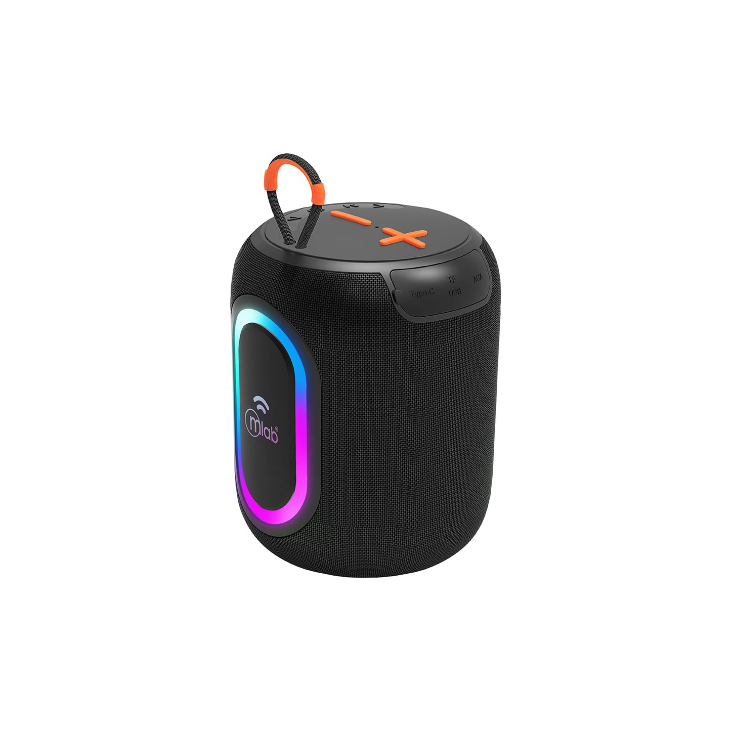 Parlante Bluetooth Mlab 9689 Feeling Sound Bass 10w Usb Tf Aux Negro – imagen 2