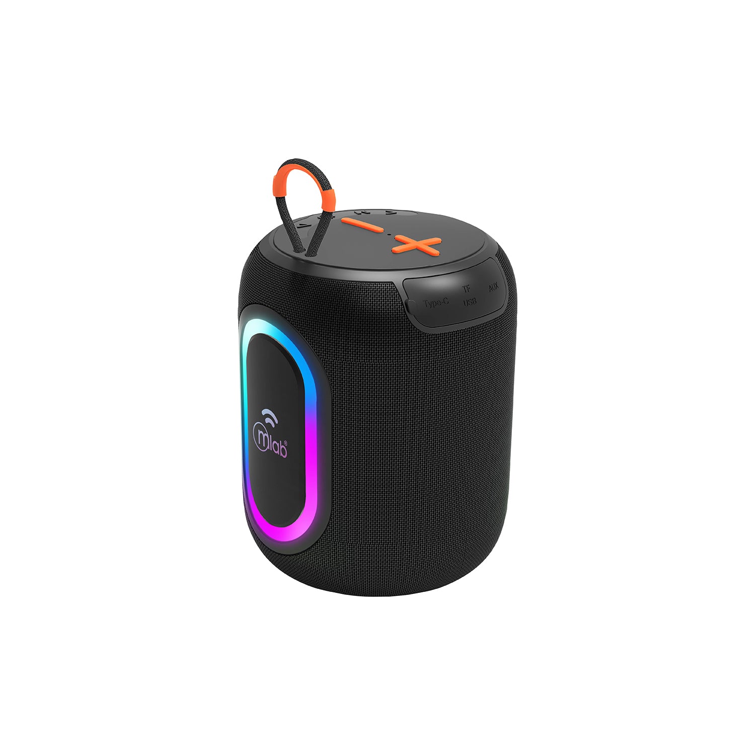 Parlante Bluetooth Mlab 9689 Feeling Sound Bass 10w Usb Tf Aux Negro – imagen 2