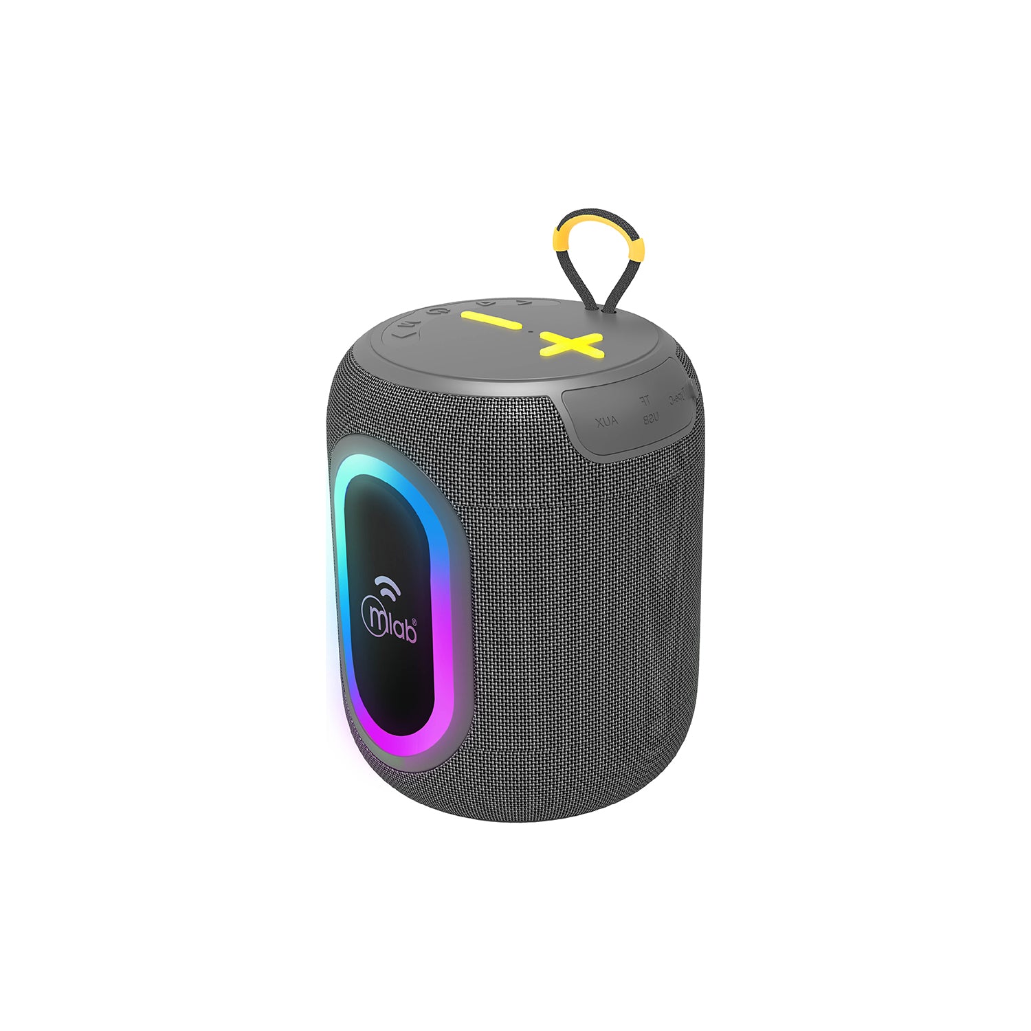 Parlante Bluetooth Mlab 9690 Feeling Sound Bass 10w Usb Tf Aux Gris – imagen 2