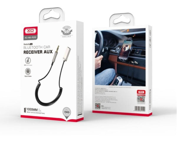 Receptor Bluetooth Auto Xo NB-R202 Usb A 3.5mm Gris – imagen 4