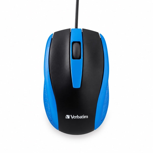 Mouse Óptico Cable Corder Notebook Verbatim Usb