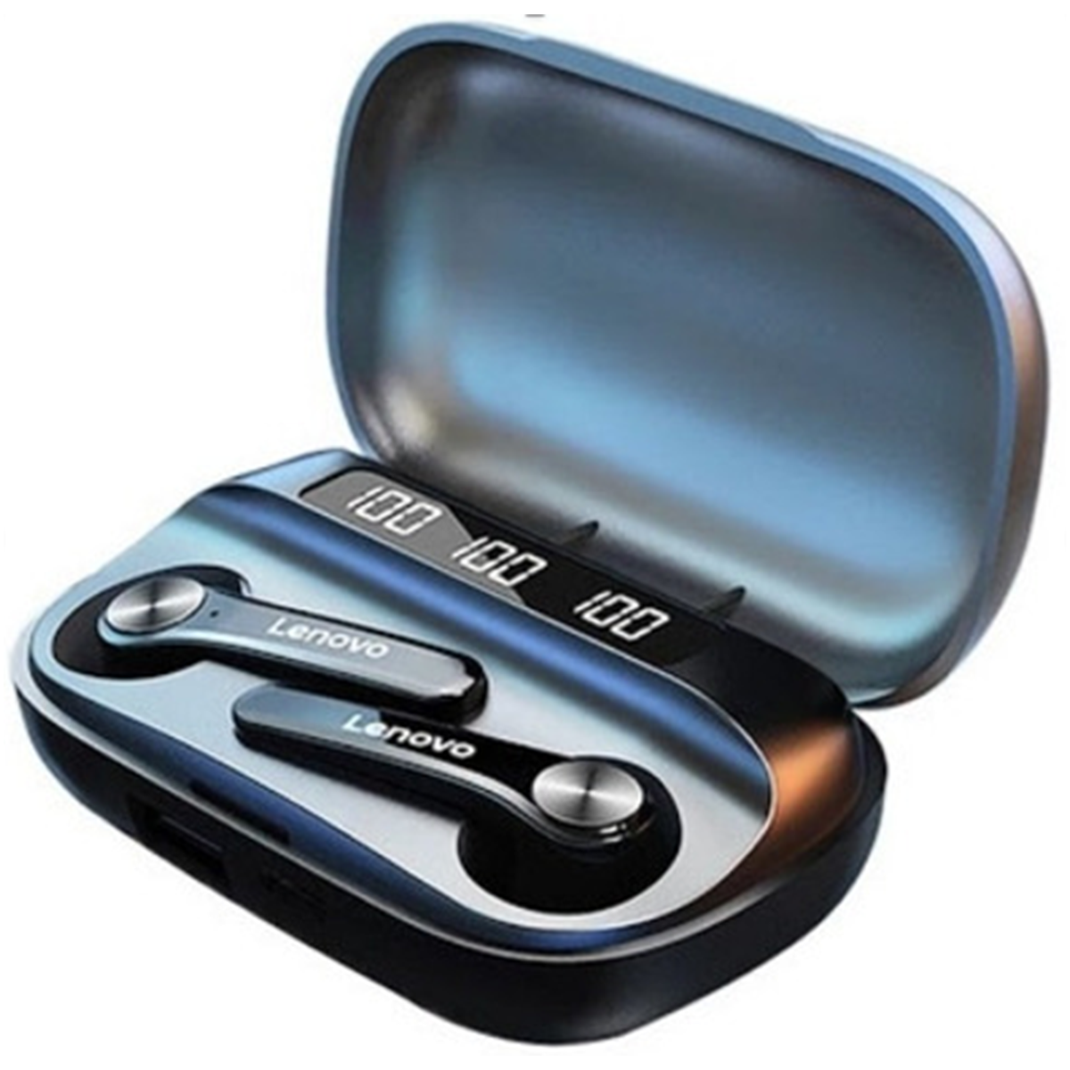 Audífonos In Ear Bluetooth Lenovo Qt81 Negro