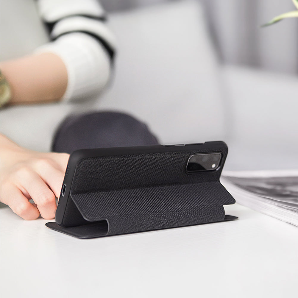 Samsung Galaxy S20 Ming Flip Cover Cuero Nillkin – imagen 5