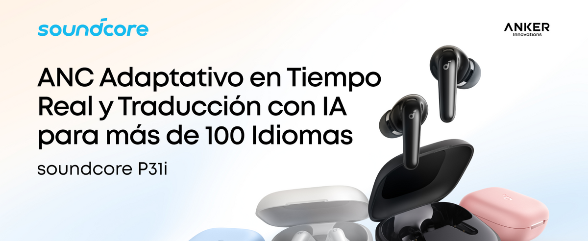 Soundcore P31i audífonos con ANC adaptativo