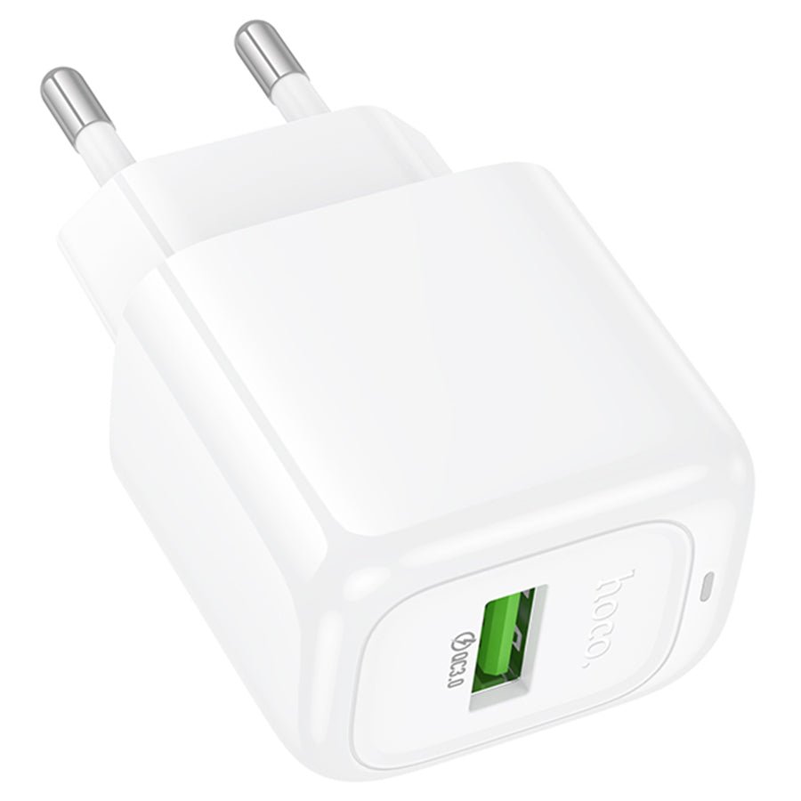 Cargador Carga Rapida Qc 3.0 Hoco Cs52a 18w Blanco