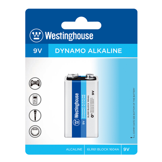 Bateria Alcalina 9v Westinghouse