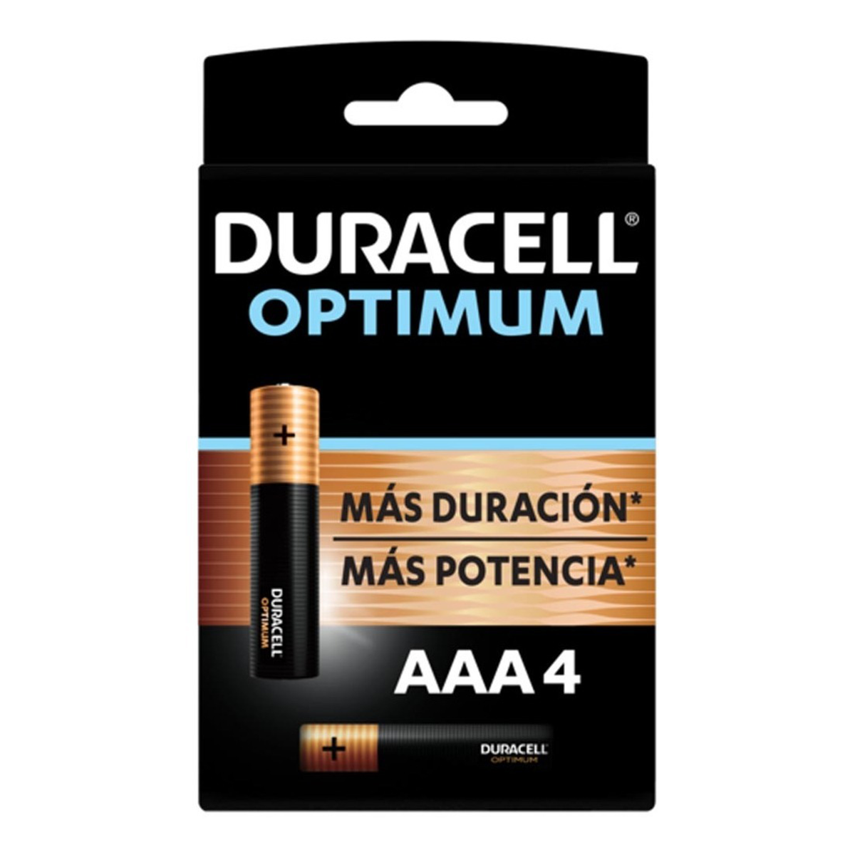 Pila Alcalina Duracell Optimum Blíster Aaax4