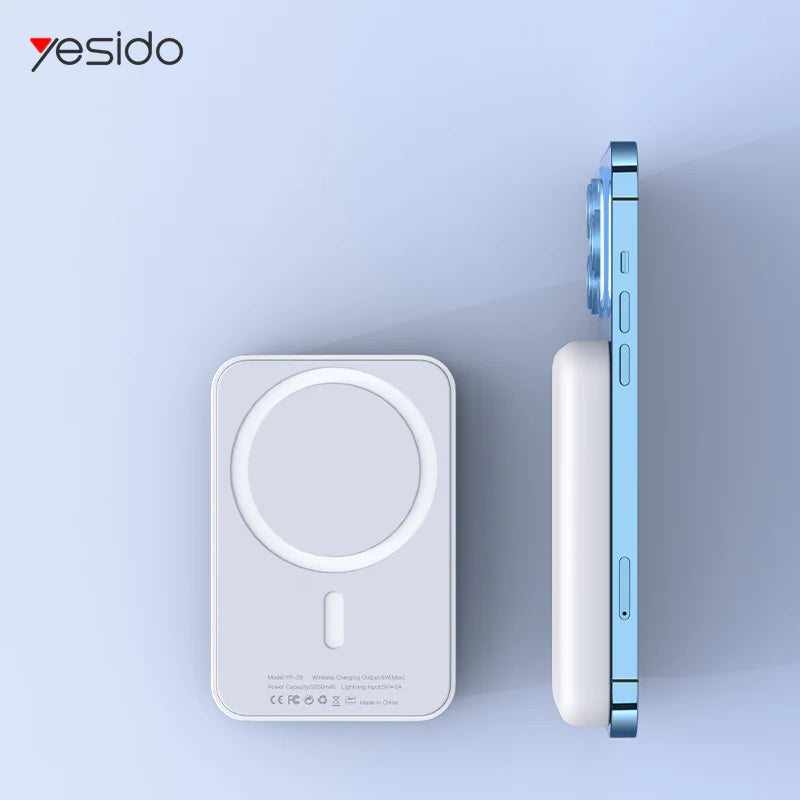 Powerbank Carga Rapida Yesido Yp29 Magsafe 5000 Mah Blanco – imagen 2
