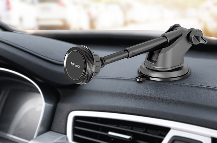 Soporte De Auto Para Celular Magnetico Yesido C67 Negro – imagen 5