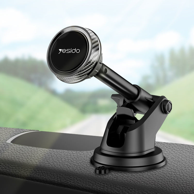 Soporte De Auto Para Celular Magnetico Yesido C67 Negro – imagen 6