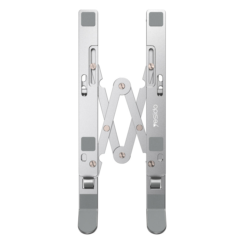 Soporte Stand Aluminio Notebook Macbook Portatil Yesido Lp01 Gris – imagen 2