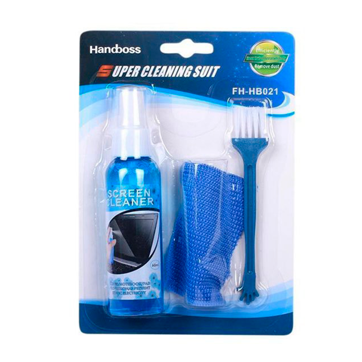 Kit De Limpieza 3 en 1 Multiuso Pc Tv Notebook Handboss