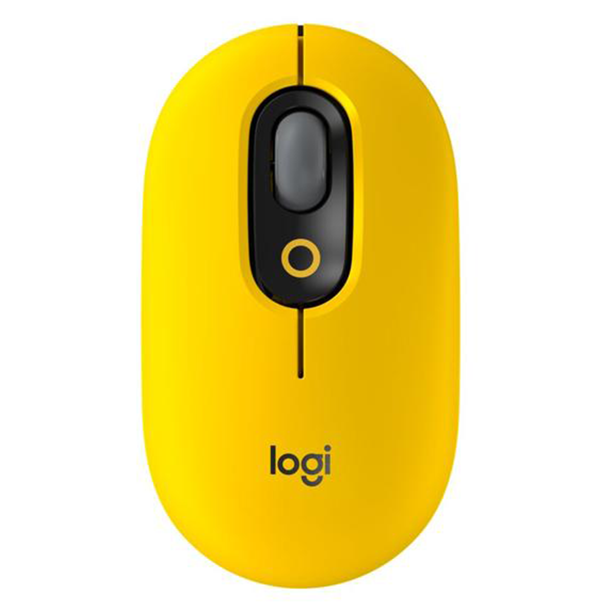 Mouse Bluetooth Logitech Pop Emoji Amarillo