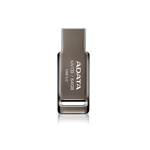 Pendrive Metálico Adata 64 Gb 3.0 Uv131 Gris – imagen 2
