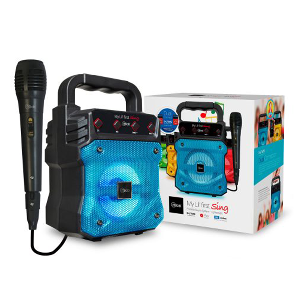Parlante Bluetooth Microlab Karaoke Lil Tws Azul